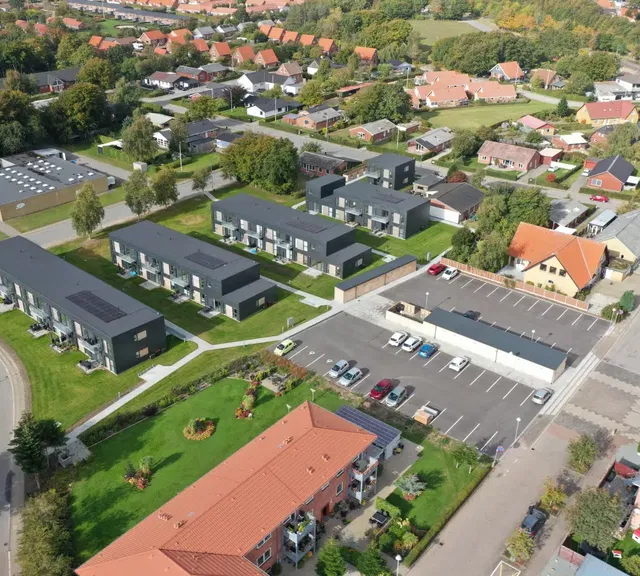townhouse 31 nybyggede røgfri lavenergiboliger i Tarm