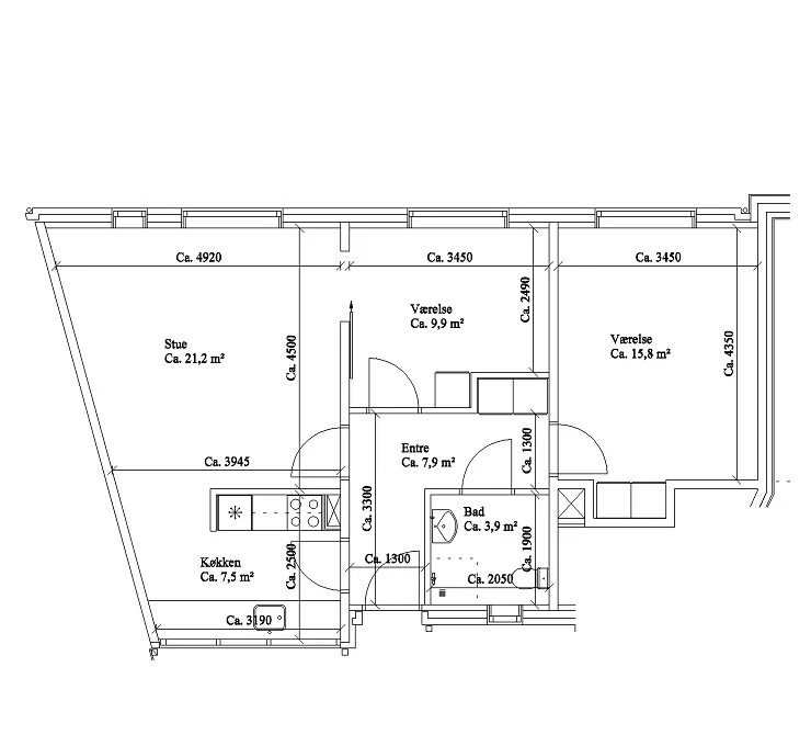 Visual presentation of the listing