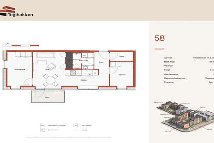 Visual presentation of the listing