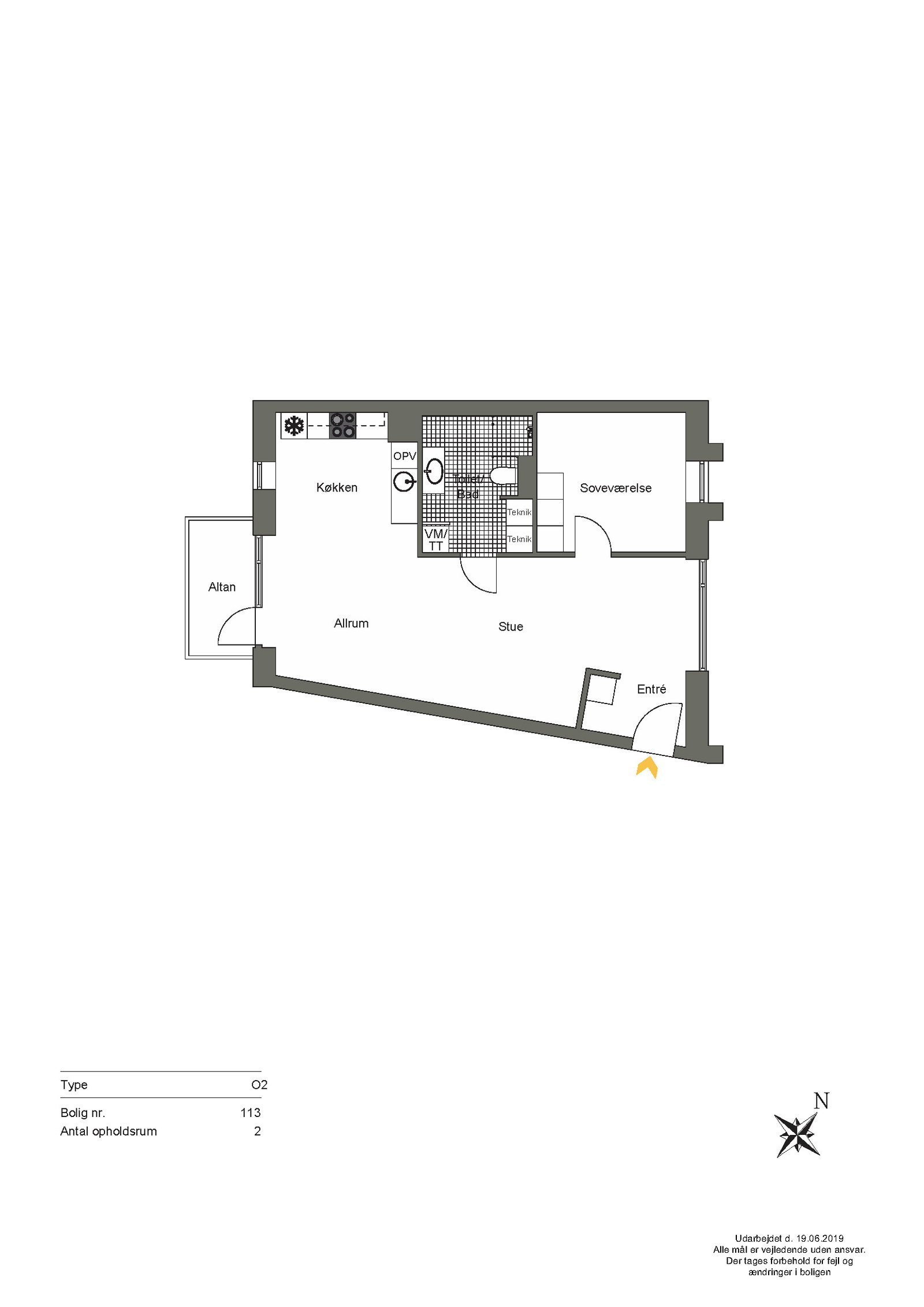 Visual presentation of the listing