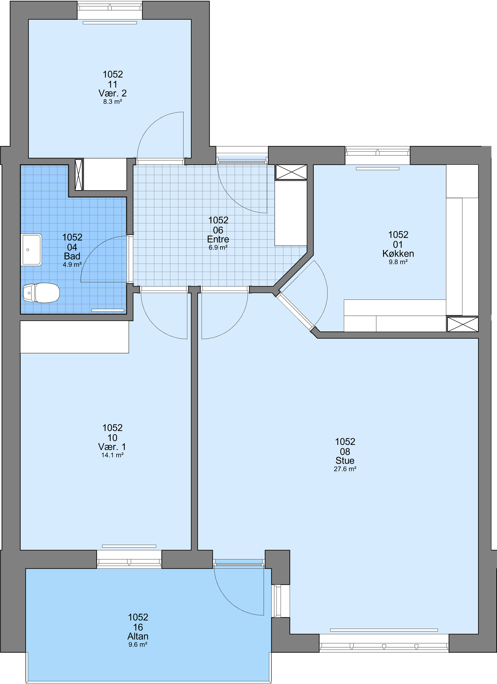 Visual presentation of the listing