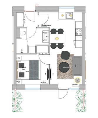 Visual presentation of the listing