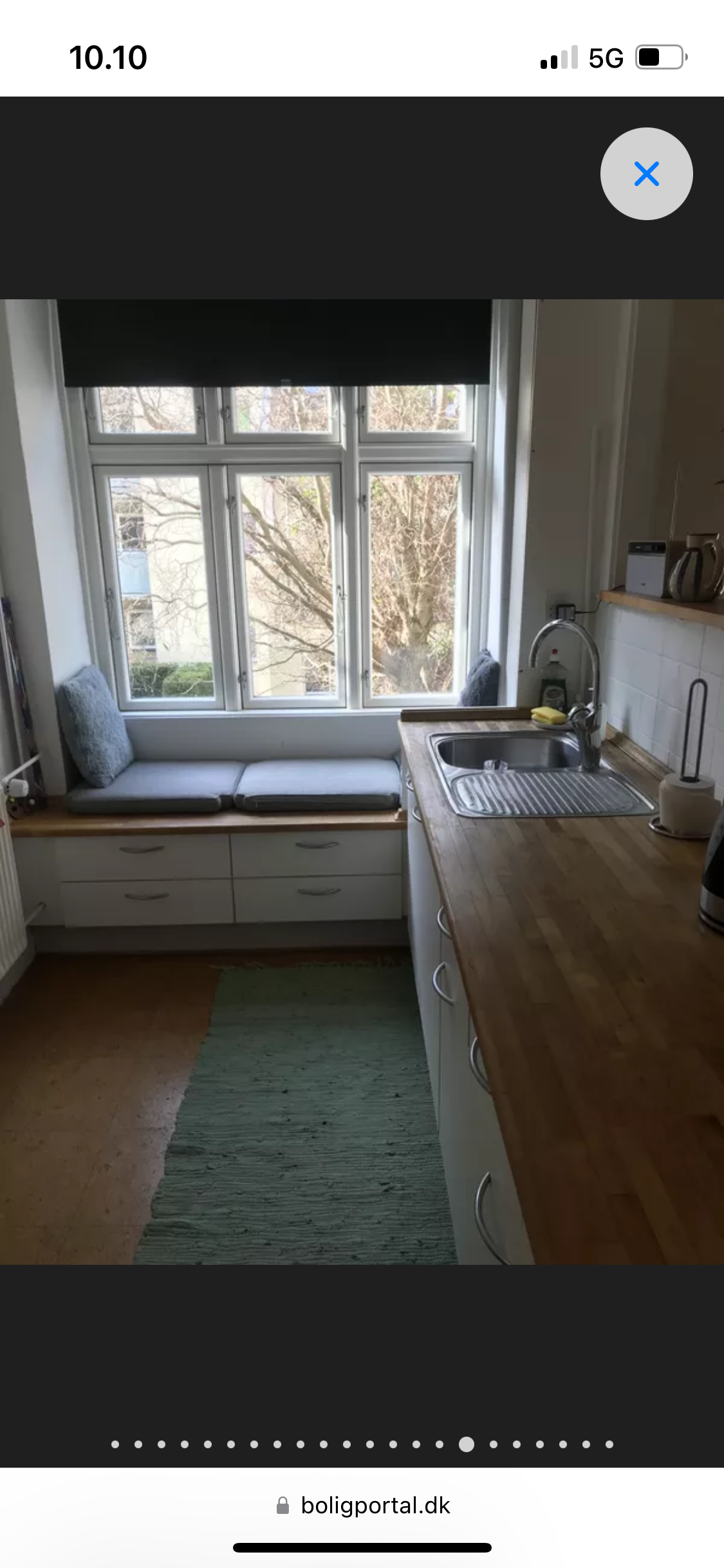 Visual presentation of the listing