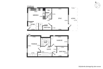 Visual presentation of the listing
