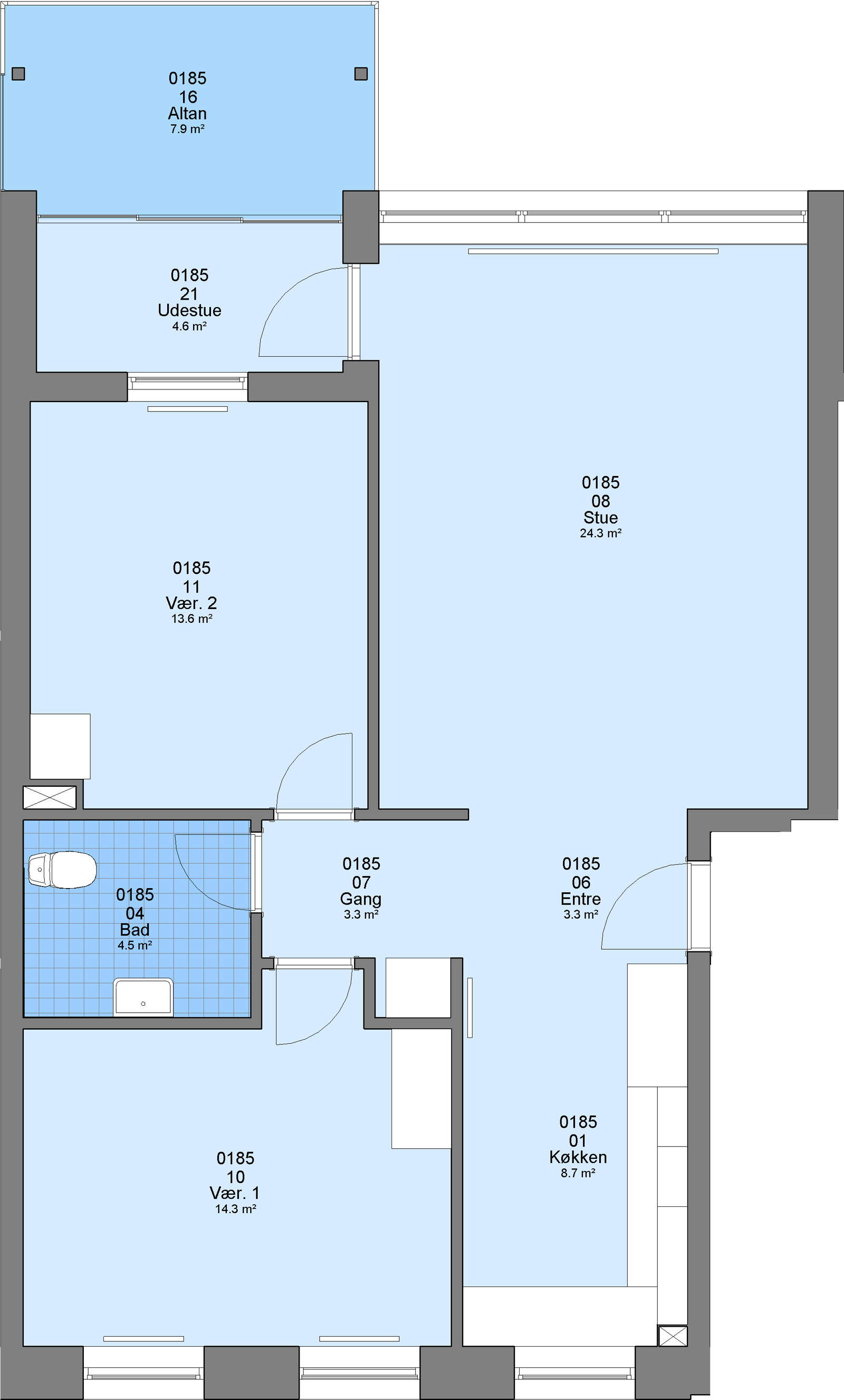 Visual presentation of the listing