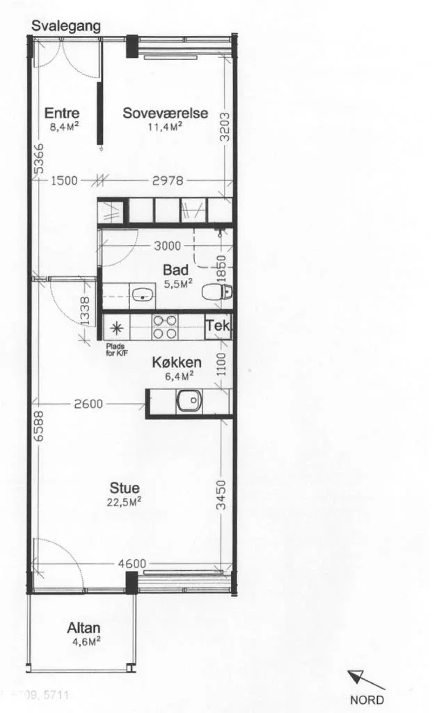 Visual presentation of the listing