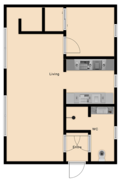 Visual presentation of the listing
