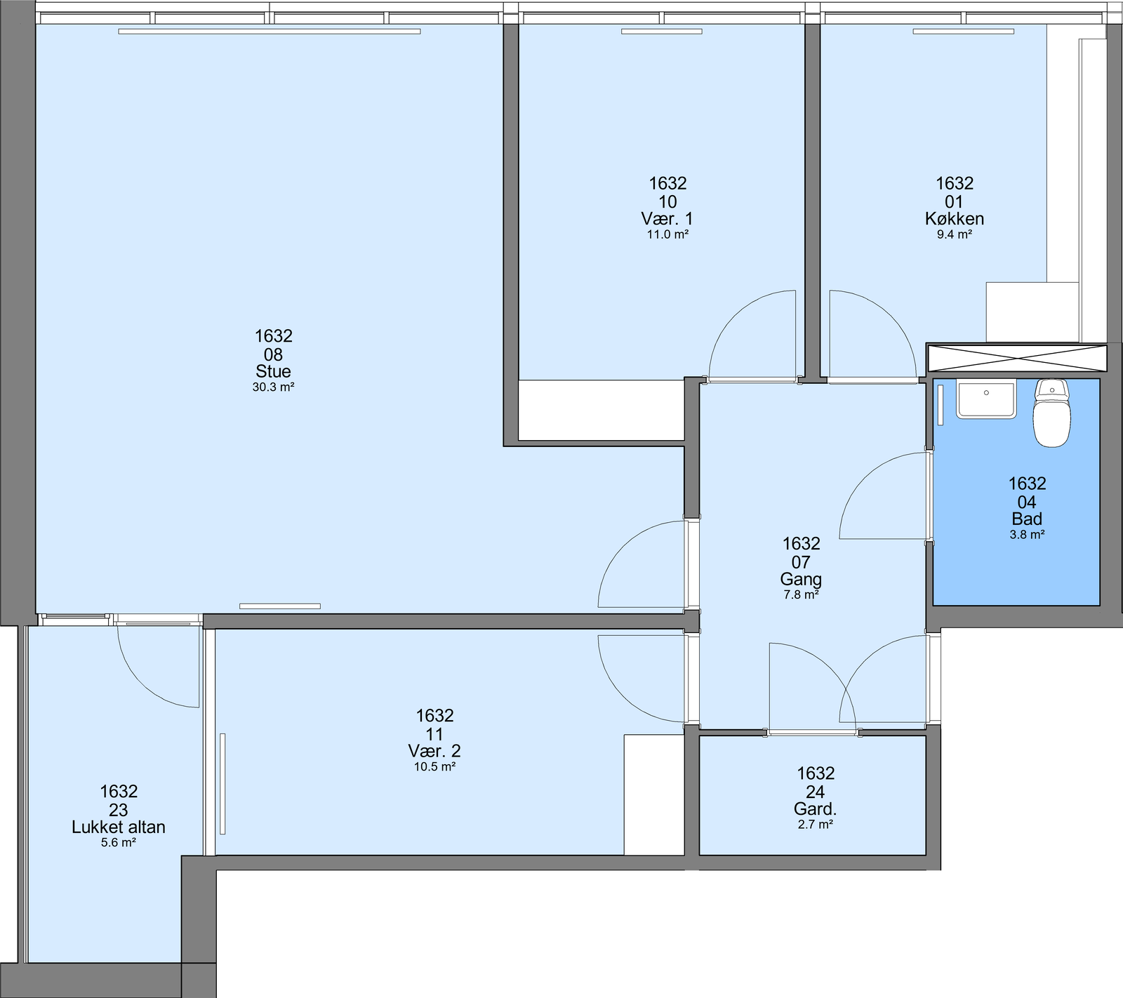 Visual presentation of the listing