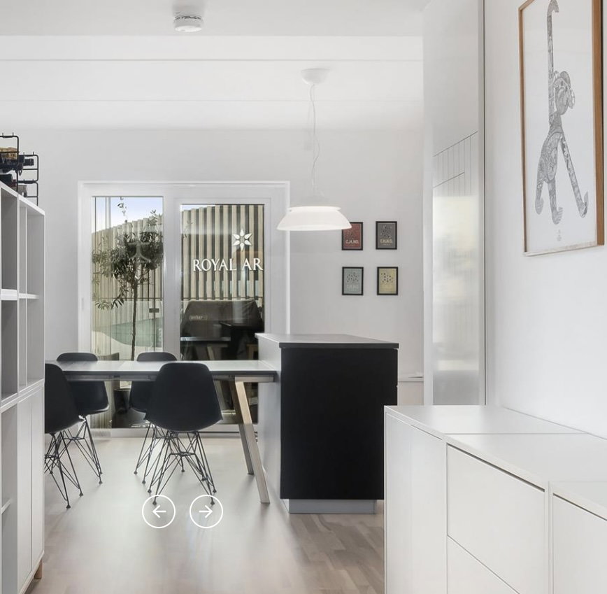 Visual presentation of the listing