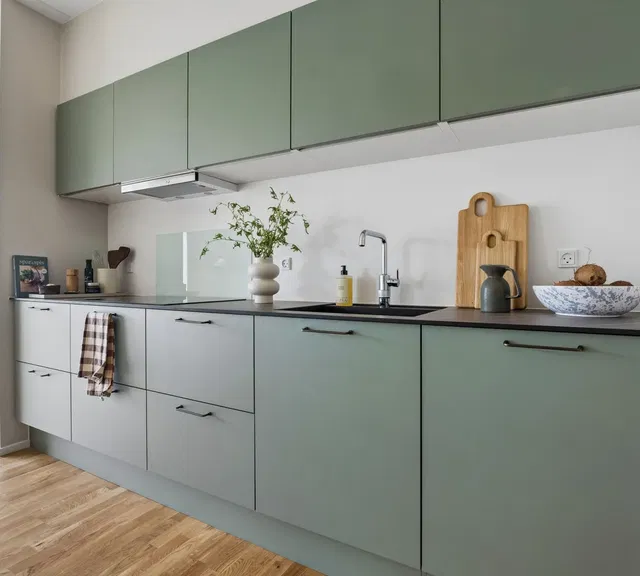 apartment Lys 4-værelses lejlighed med stor tagterrasse