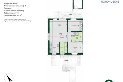 Visual presentation of the listing