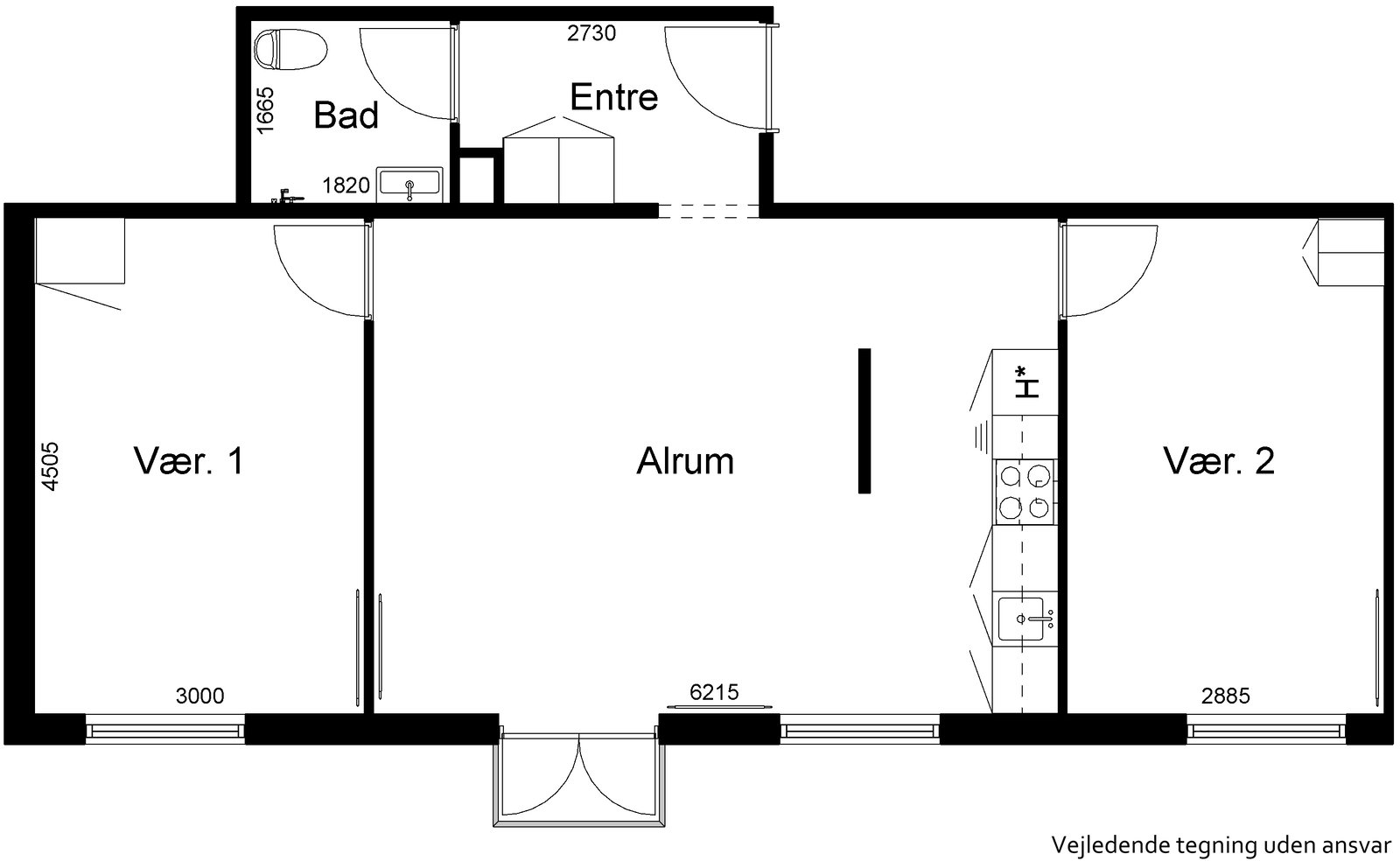 Visual presentation of the listing