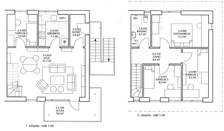Visual presentation of the listing