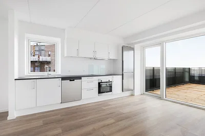 Bright newly constructed 2-room penthouse of 94 m² - Lønneparken, Aalborg - 4