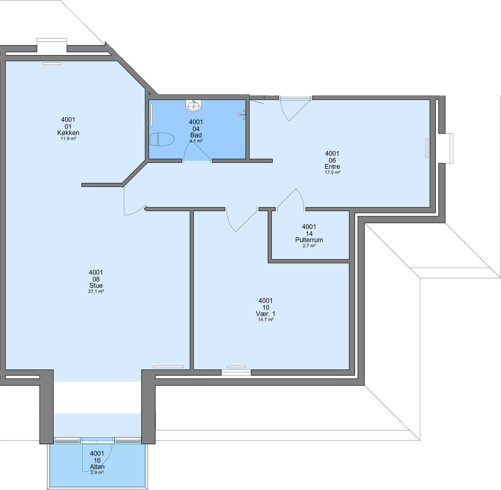 Visual presentation of the listing