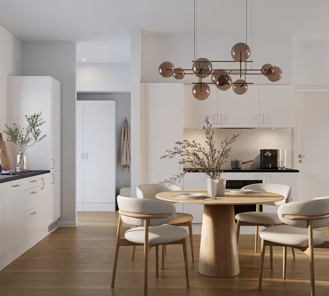apartment Moderne 3-værelses bolig på 85 m² på 1. sal
