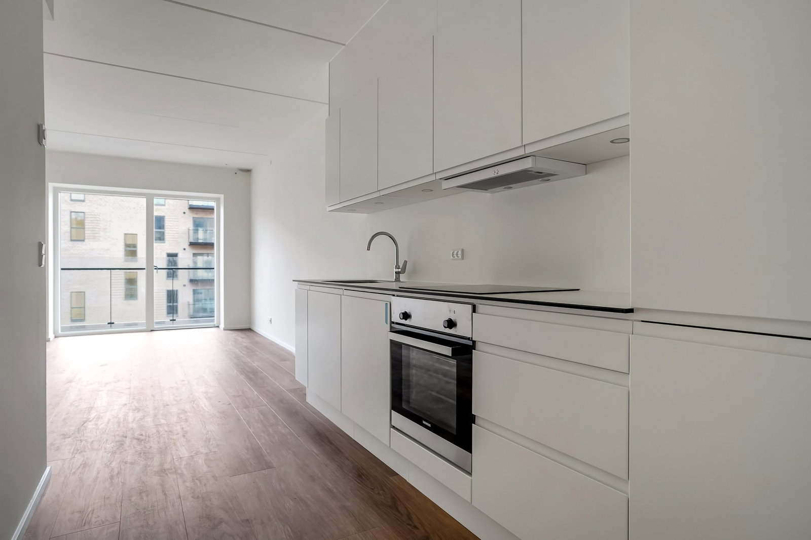 apartment Modern 3-Room Apartment with Harbor View at Pakhuskajen