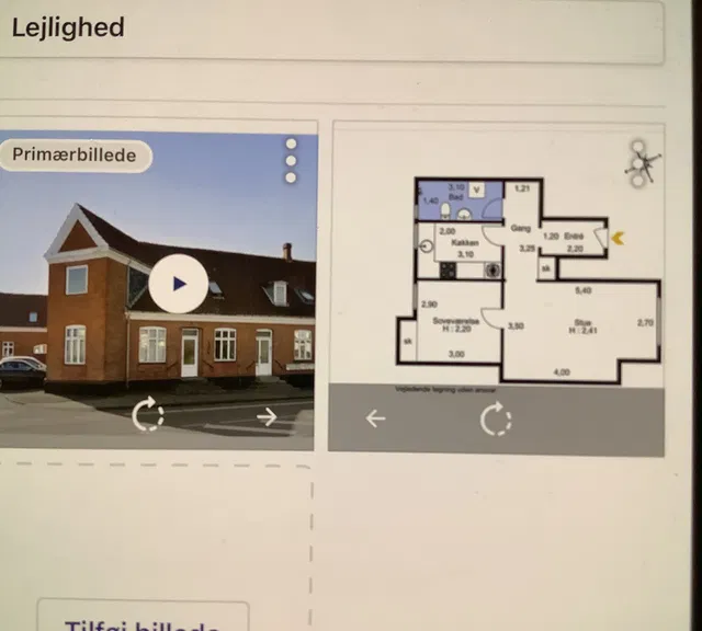 apartment Tæt på indkøb og bus og skole