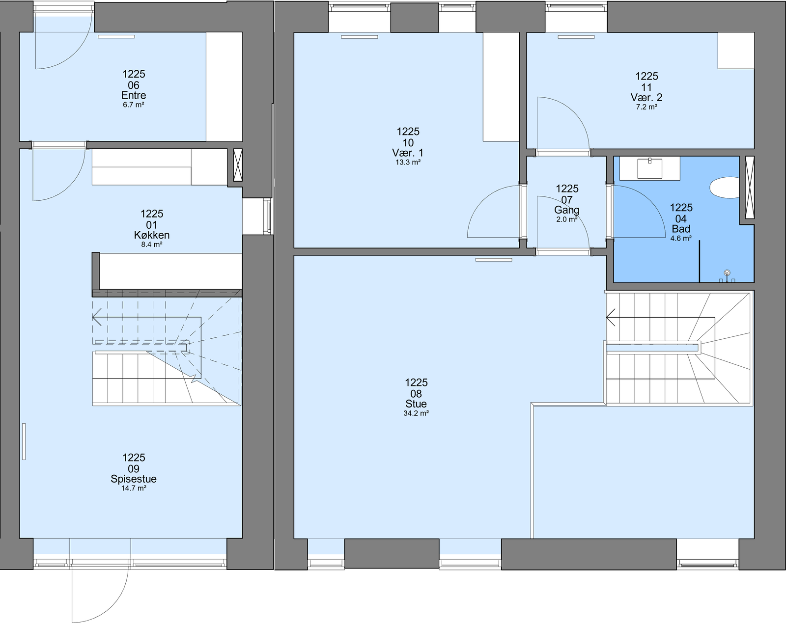Visual presentation of the listing