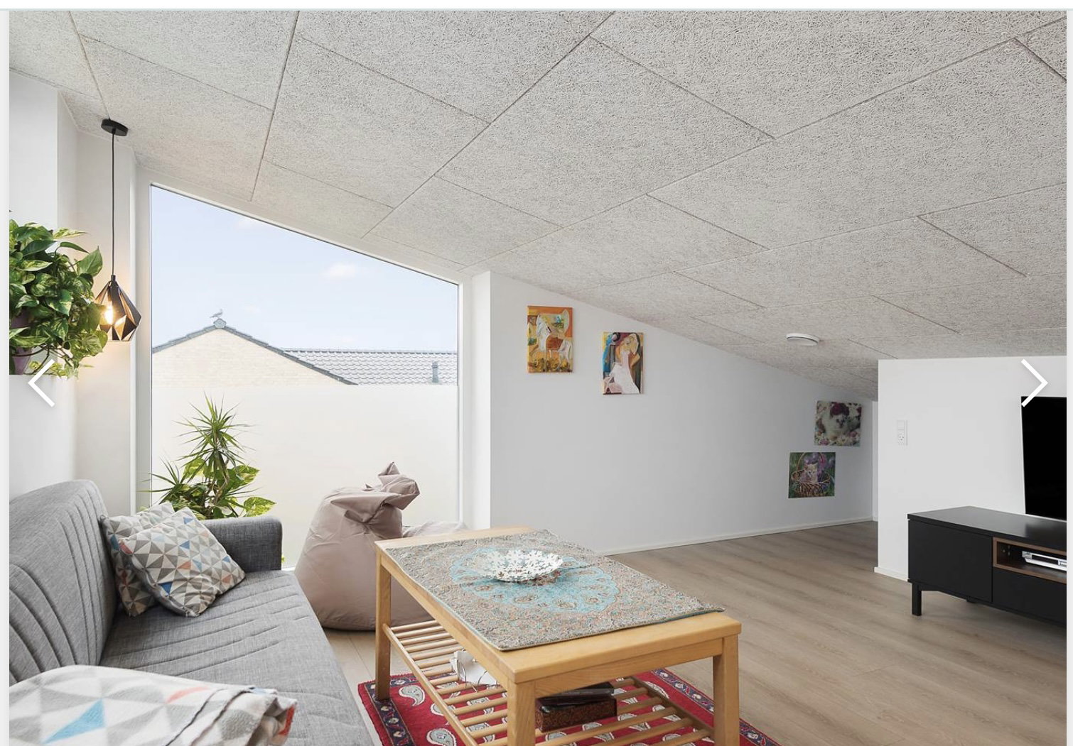 Visual presentation of the listing