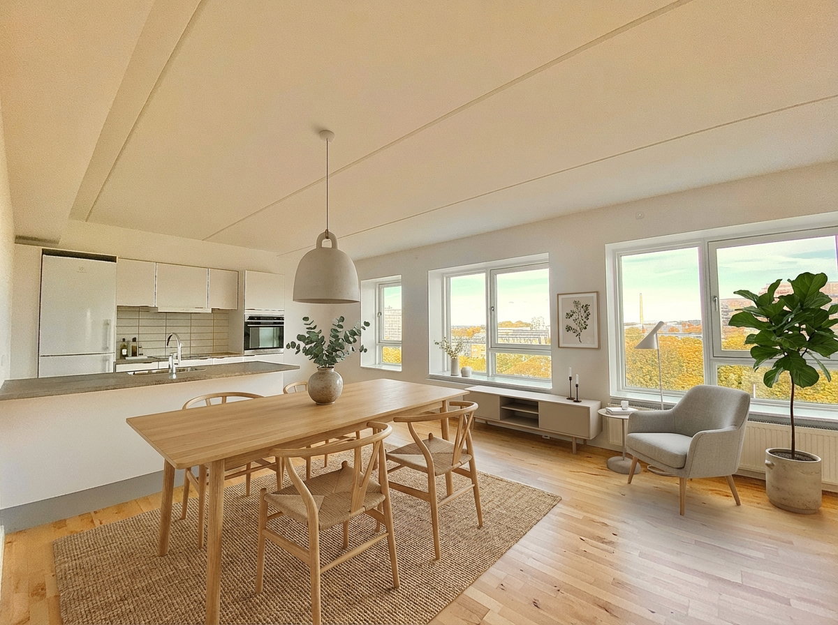 Visual presentation of the listing
