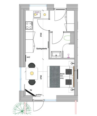 Visual presentation of the listing