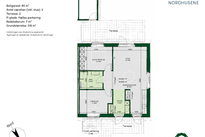 Visual presentation of the listing