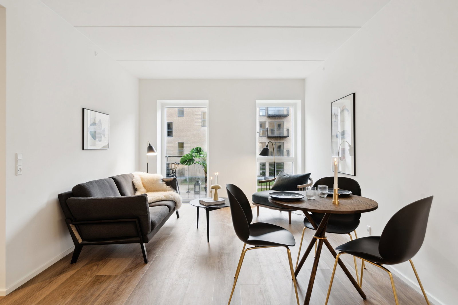 apartment Modern 3-Room Apartment with Harbor View in Pakhuskajen