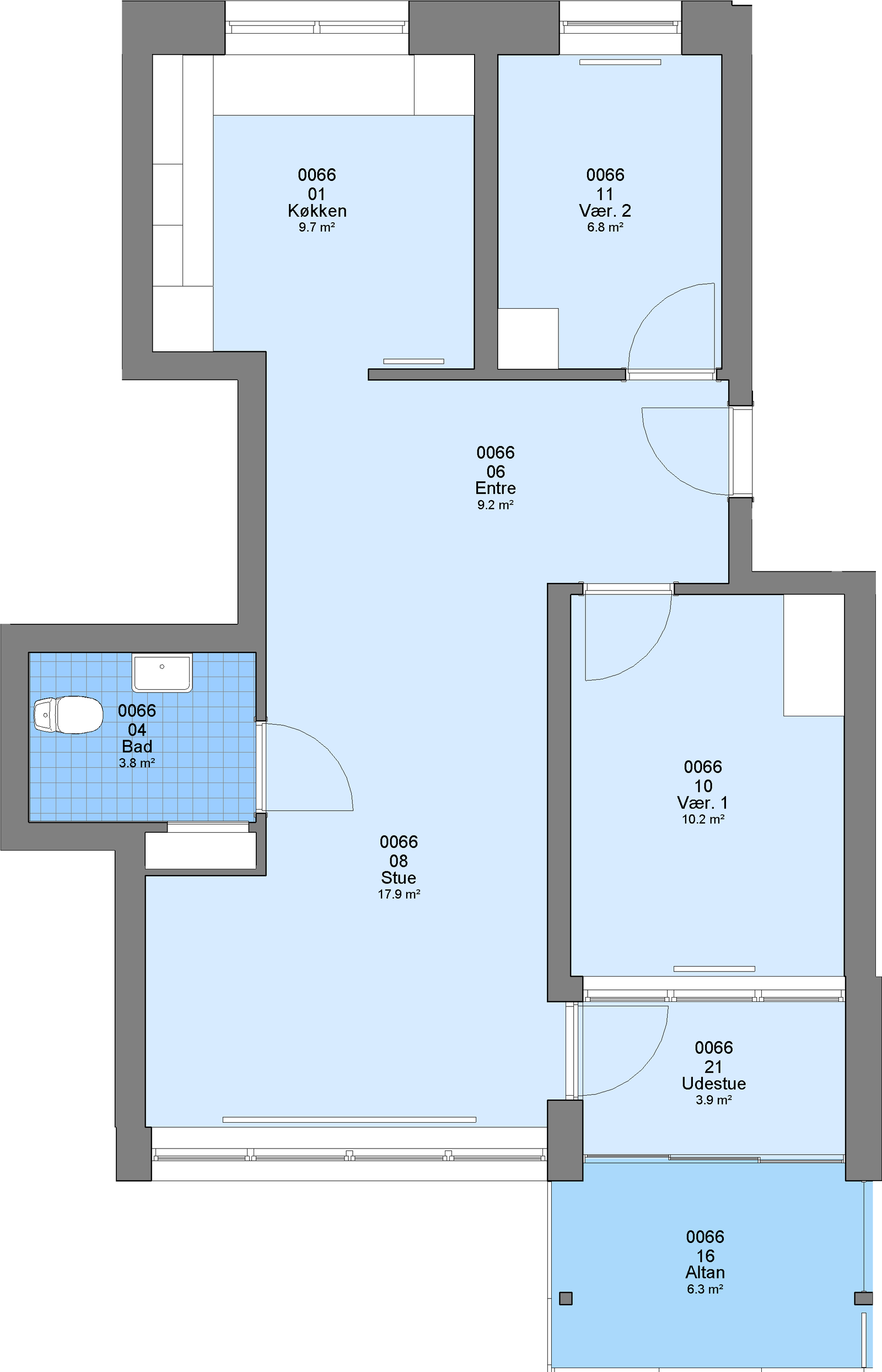 Visual presentation of the listing