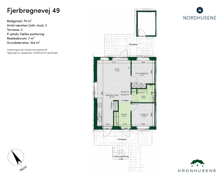 Modern Townhouse with Garden and Terraces in Korup - Fjerbregnevej, Odense NV - 0