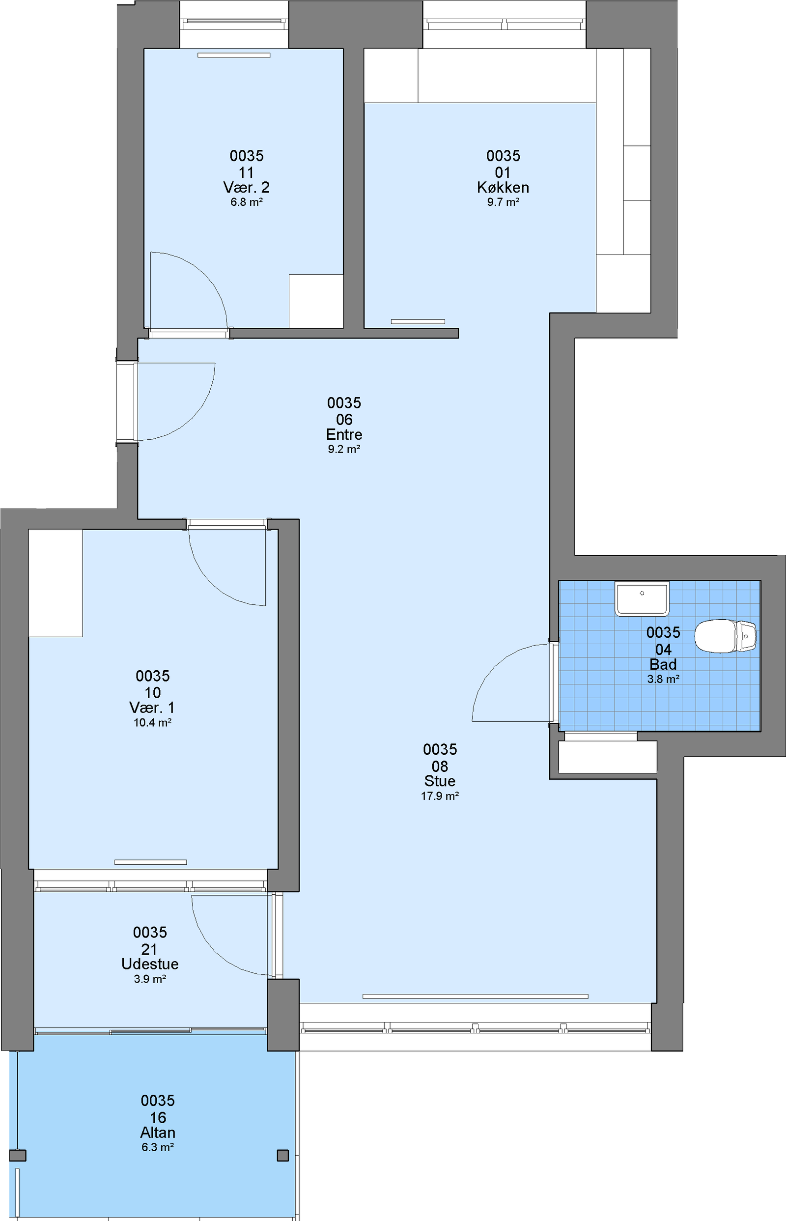 Visual presentation of the listing