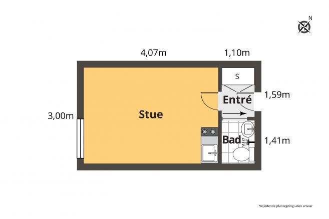 Visual presentation of the listing