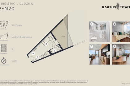 Visual presentation of the listing