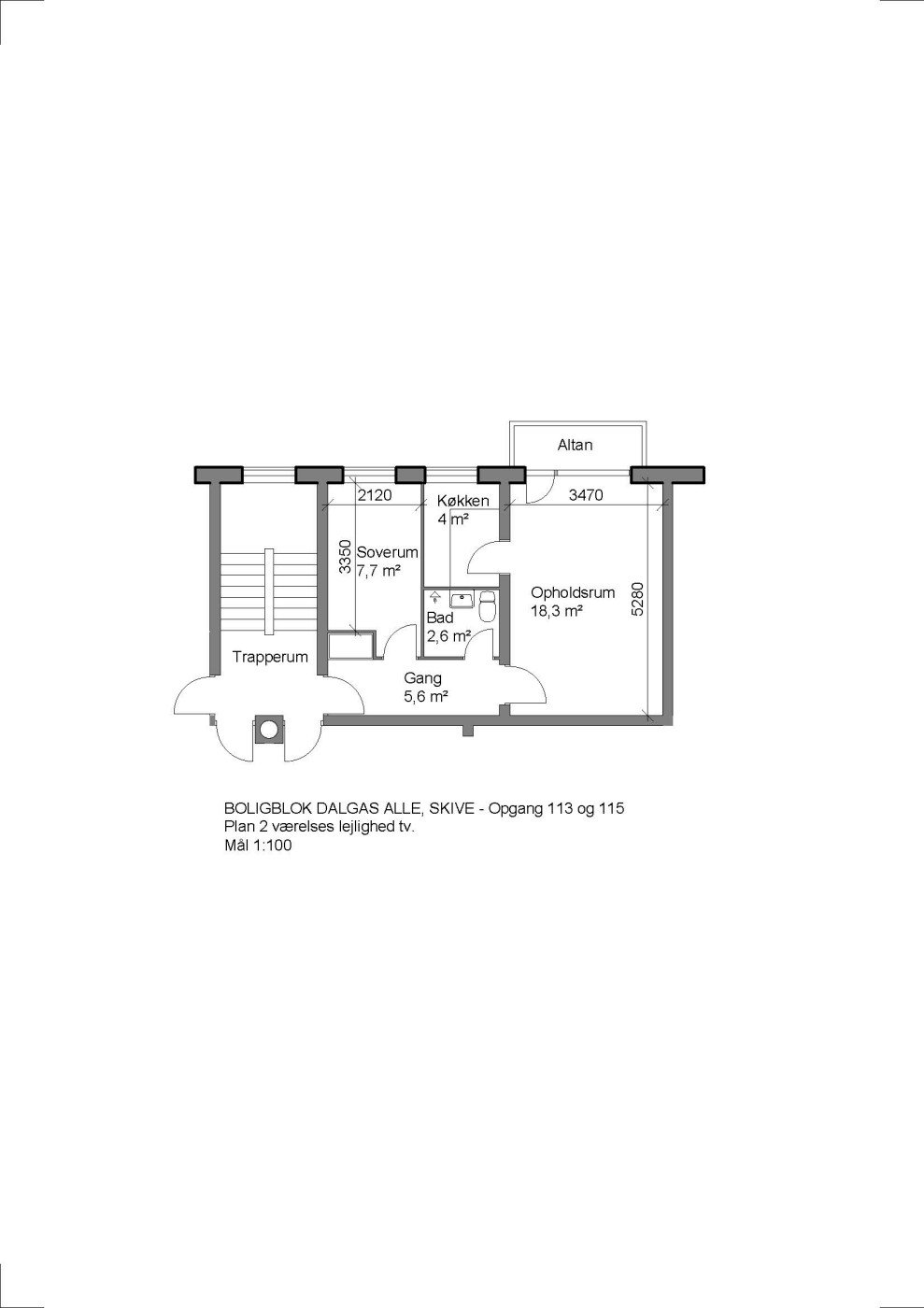 Visual presentation of the listing