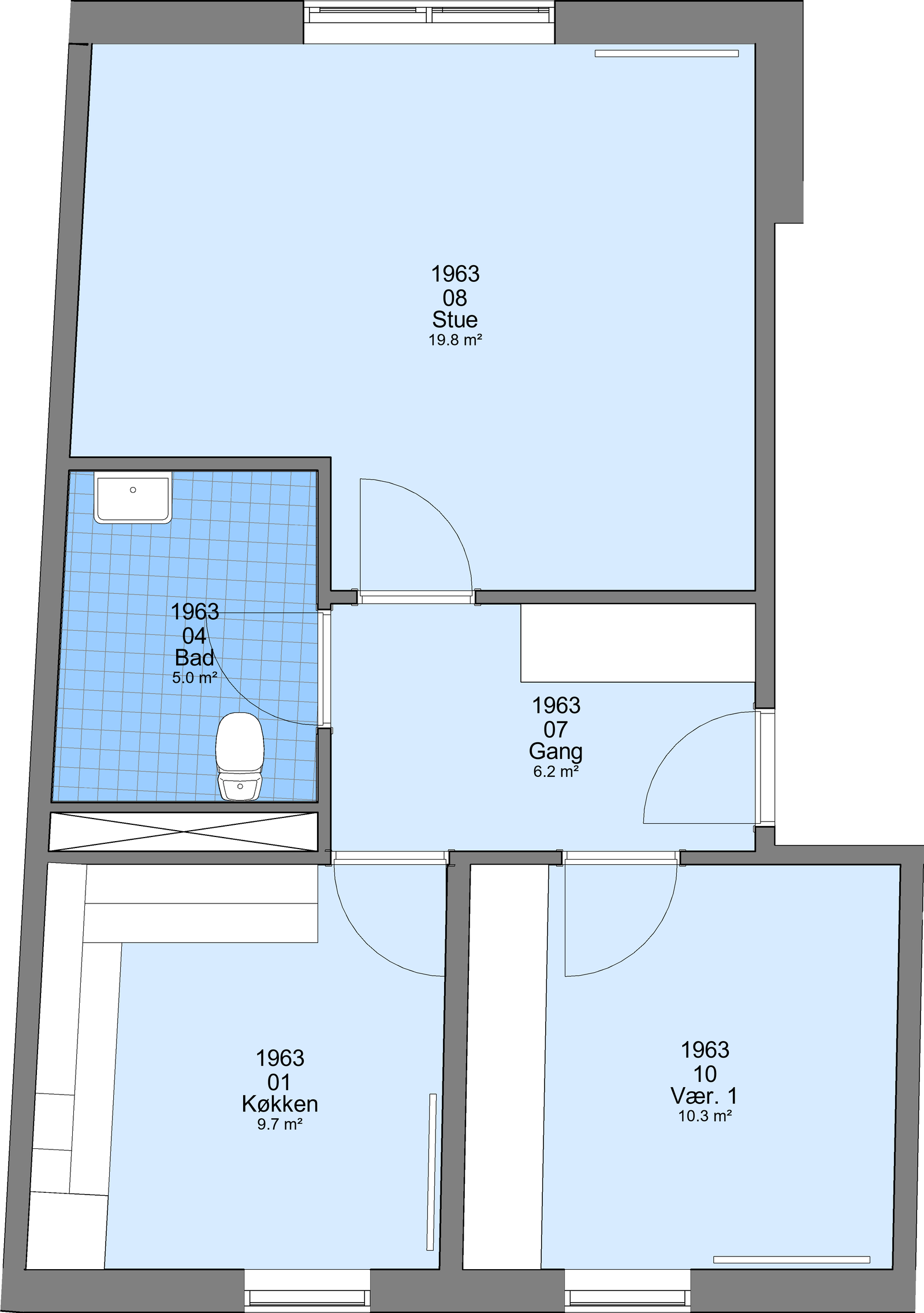 Visual presentation of the listing