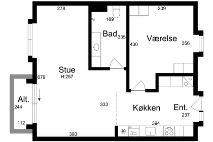Visual presentation of the listing