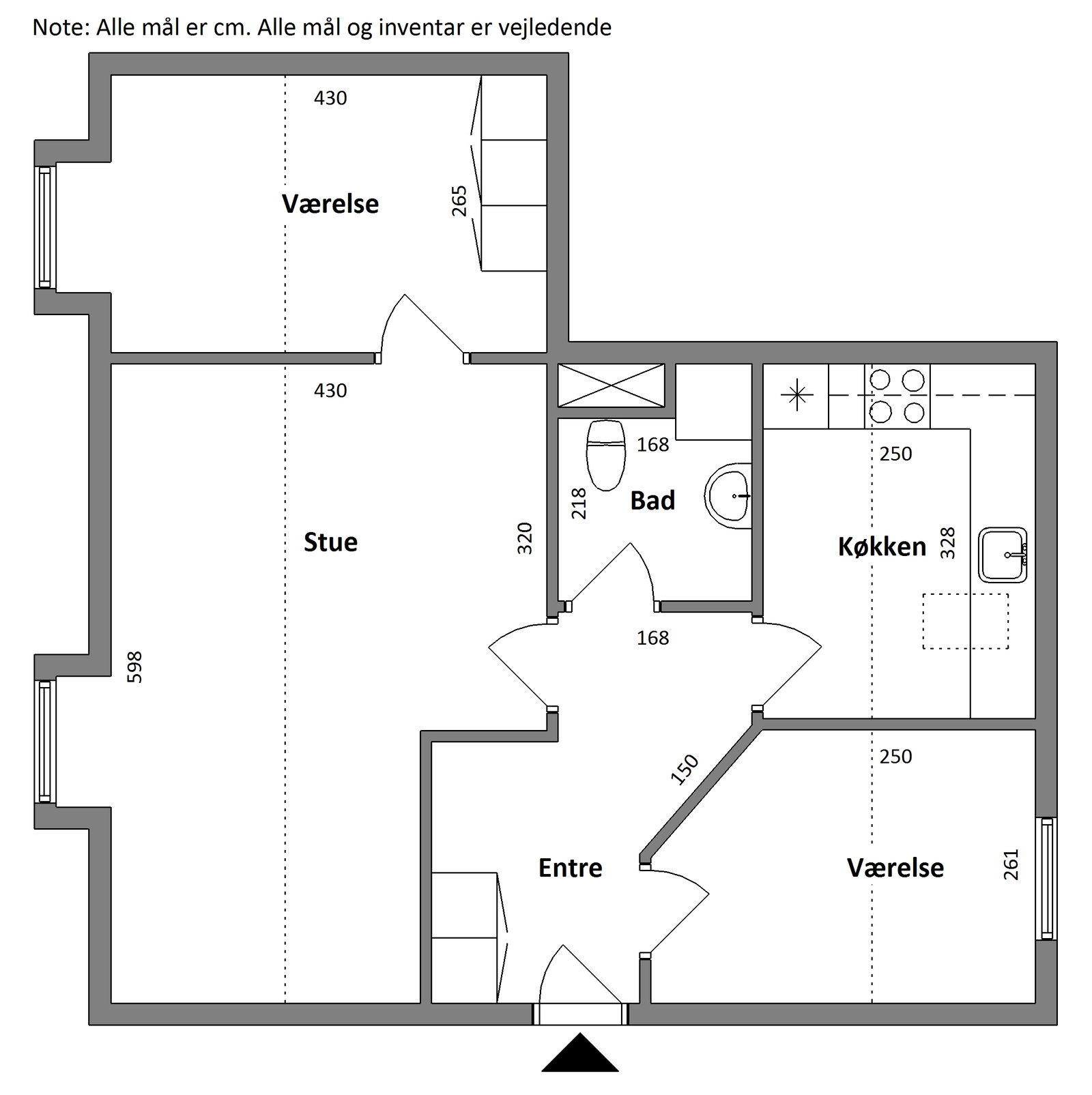 Visual presentation of the listing