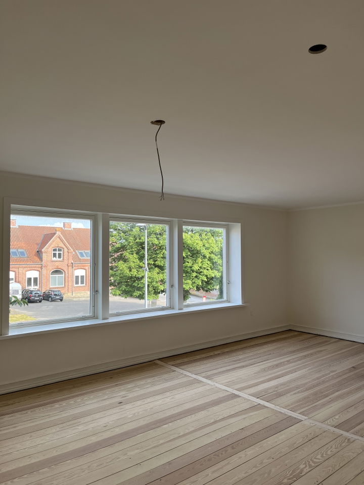 Newly refurbished former bank director's apartment with high ceilings for rent - Slotsvej, Gram - 2