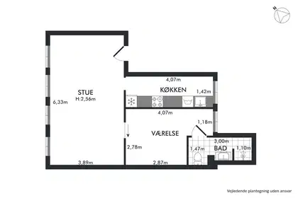 Visual presentation of the listing