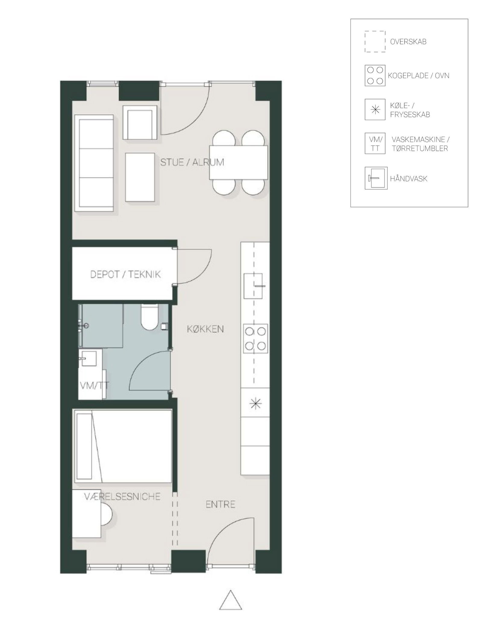 Visual presentation of the listing