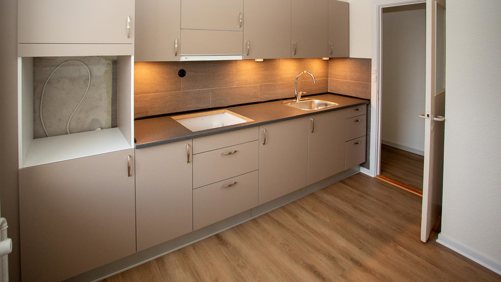 apartment Renovated apartment with a new bathroom