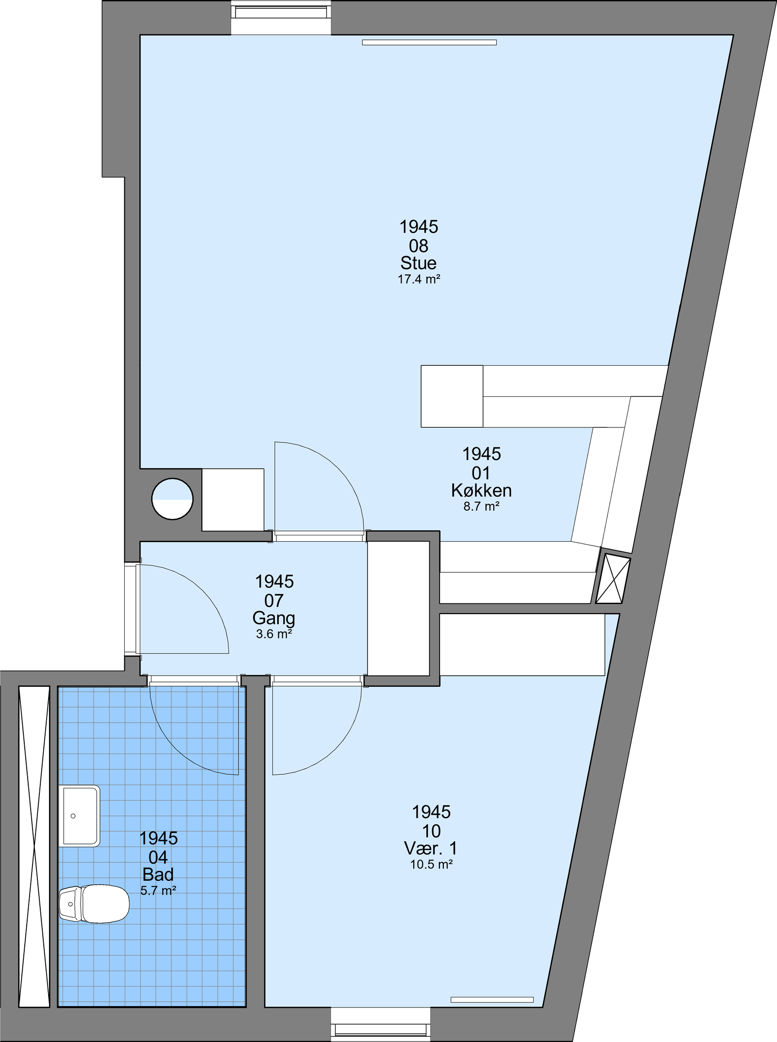 Visual presentation of the listing