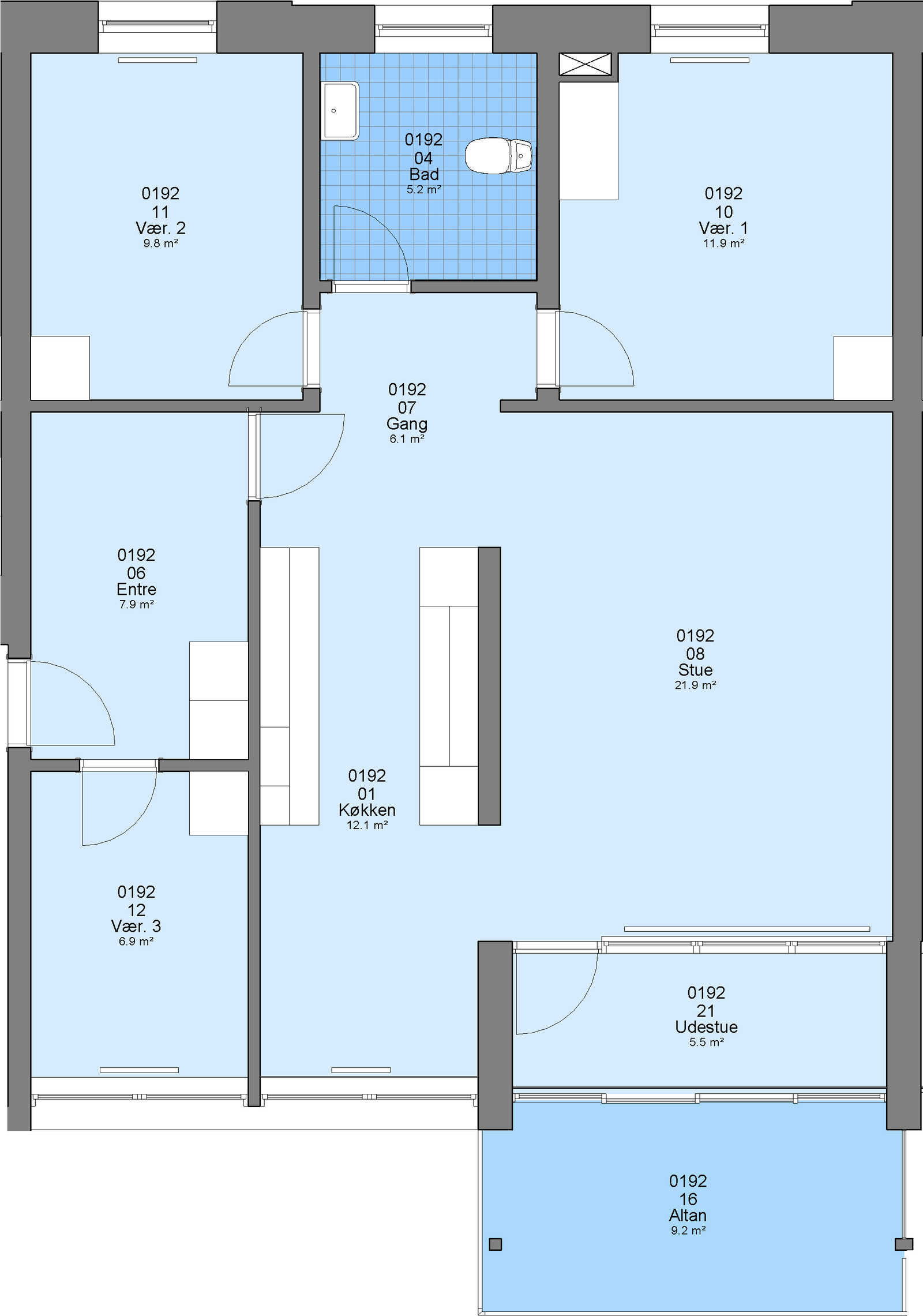 Visual presentation of the listing