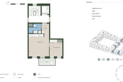 Visual presentation of the listing