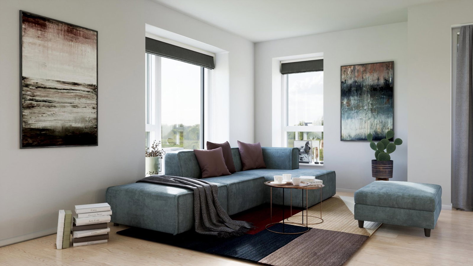 Visual presentation of the listing