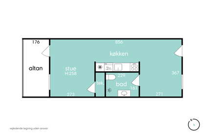 Visual presentation of the listing
