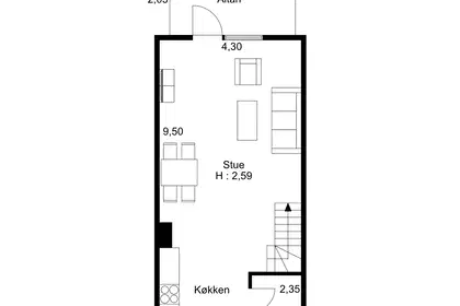 Rummelig 3-værelses bolig på 96 m² ved Østre Fælled – billede 11