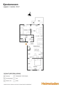 Visual presentation of the listing