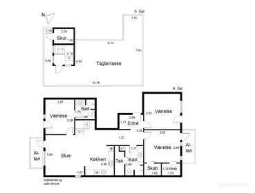 Visual presentation of the listing