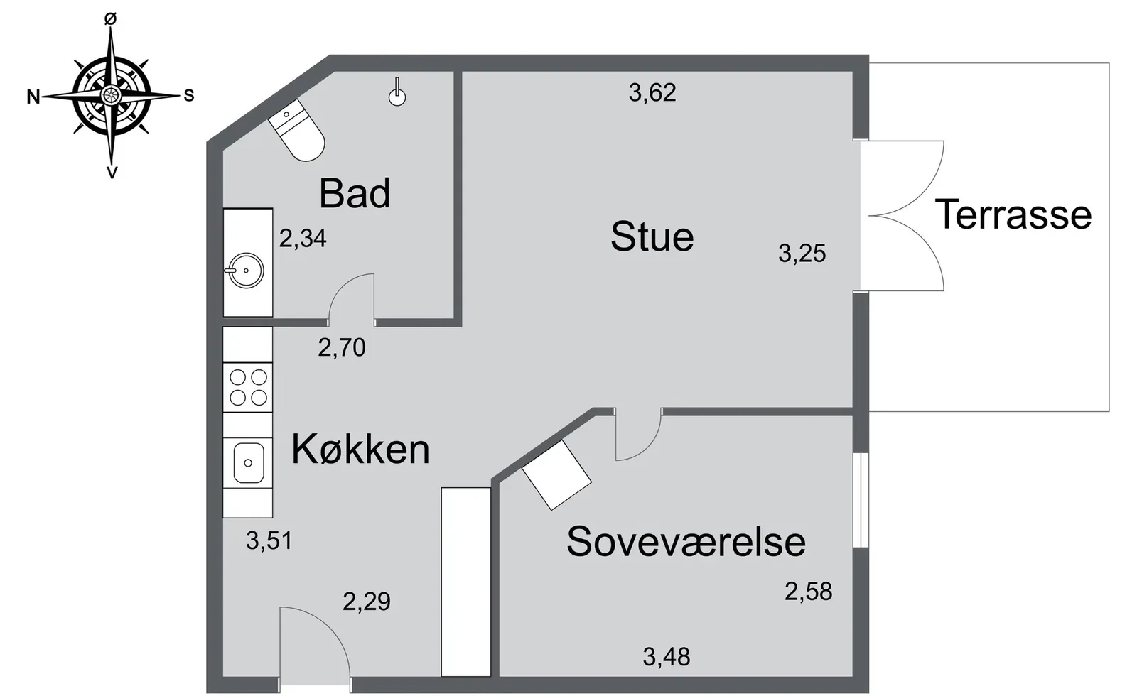 Visual presentation of the listing